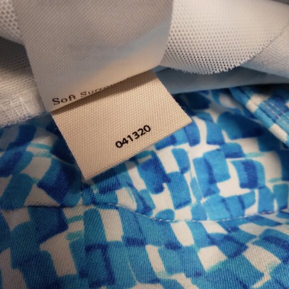 Soft Surroundings Blue and White Pull On Ankle Pants  Size PM - Picture 10 of 10